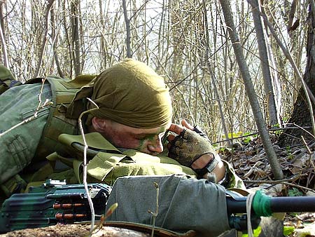 Военная разведка в засаде